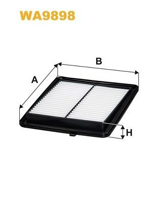 WA9898 WIX Filtro de aire de motor