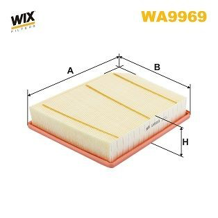 WA9969 WIX Filtro de aire de motor
