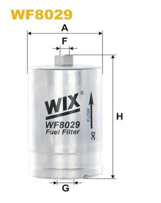 WF8029 WIX Filtro de gasolina