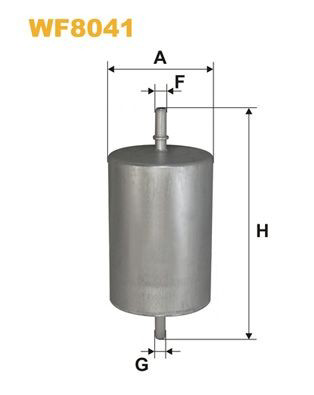 WF8041 WIX Filtro de gasolina