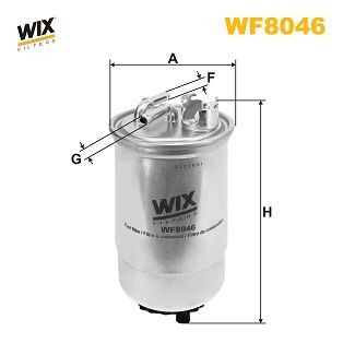WF8046 WIX Filtro de gasolina