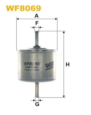 WF8069 WIX Filtro de gasolina