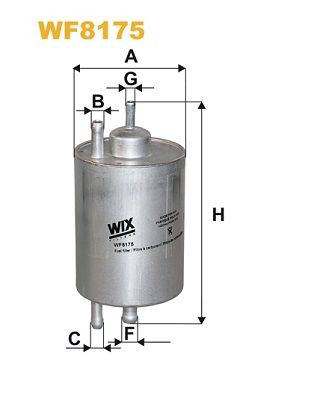WF8175 WIX Filtro de gasolina