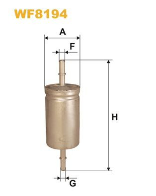 WF8194 WIX Filtro de gasolina