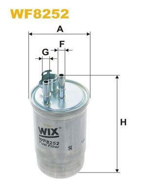 WF8252 WIX Filtro de gasolina