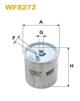 WF8272 WIX Filtro de gasolina
