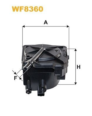 WF8360 WIX Filtro de gasolina