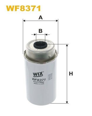 WF8371 WIX Filtro de gasolina