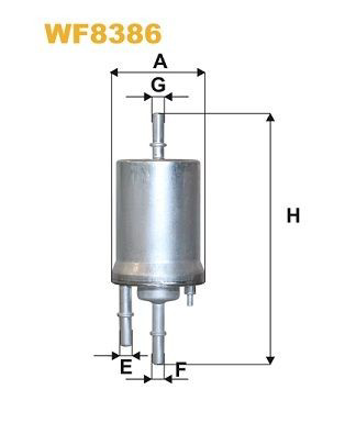 WF8386 WIX Filtro de gasolina