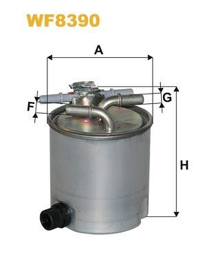 WF8390 WIX Filtro de gasolina