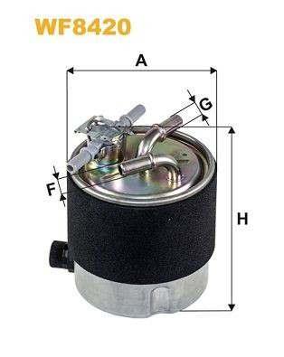 WF8420 WIX Filtro de gasolina