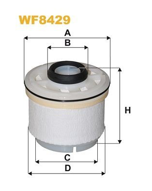 WF8429 WIX Filtro de gasolina