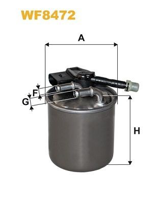WF8472 WIX Filtro de gasolina