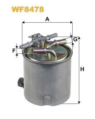 WF8478 WIX Filtro de gasolina