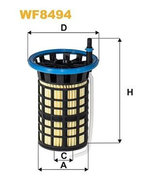 WF8494 WIX Filtro de gasolina
