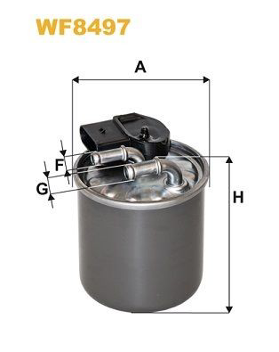 WF8497 WIX Filtro de gasolina
