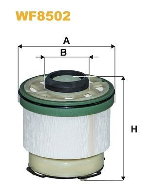 WF8502 WIX Filtro de gasolina