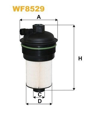WF8529 WIX Filtro de gasolina