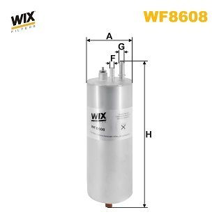 WF8608 WIX Filtro de gasolina