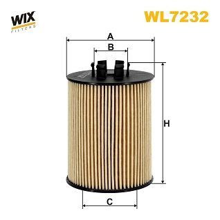 WL7232 WIX Filtro aceite