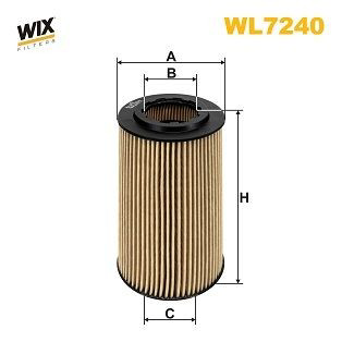 WL7240 WIX Filtro aceite
