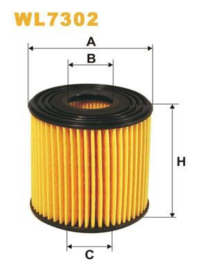 WL7302 WIX Filtro aceite