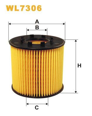 WL7306 WIX Filtro aceite