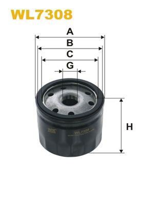 WL7308 WIX Filtro aceite