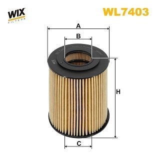 WL7403 WIX Filtro aceite