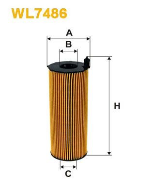 WL7486 WIX Filtro aceite