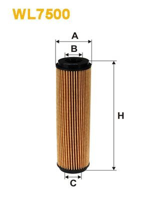 WL7500 WIX Filtro aceite