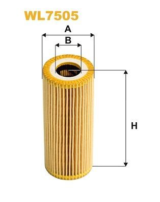 WL7505 WIX Filtro aceite