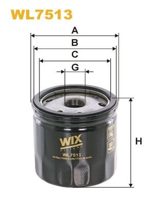 WL7513 WIX Filtro aceite