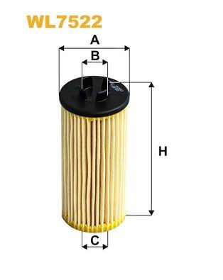 WL7522 WIX Filtro aceite