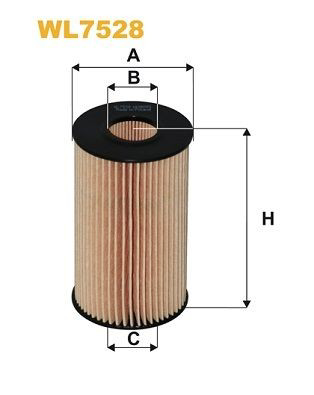 WL7528 WIX Filtro aceite