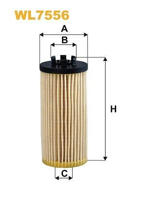 WL7556 WIX Filtro aceite