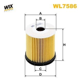 WL7586 WIX Filtro aceite