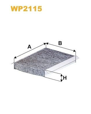 WP2115 WIX Filtro antipolen