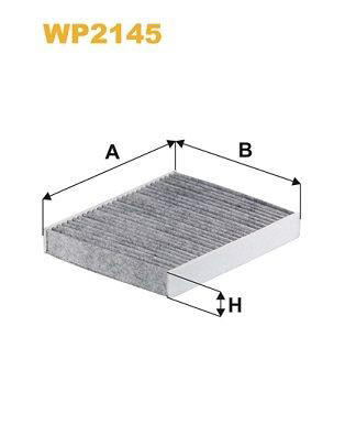 WP2145 WIX Filtro antipolen
