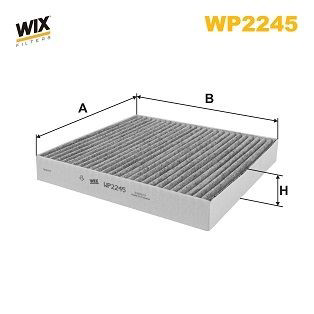 WP2245 WIX Filtro antipolen