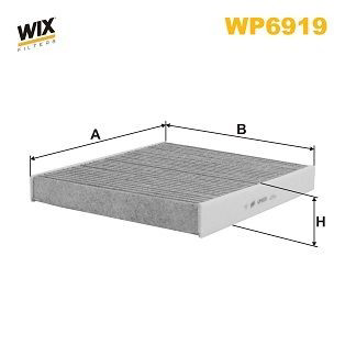 WP6919 WIX Filtro antipolen