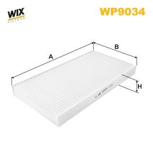 WP9034 WIX Filtro antipolen