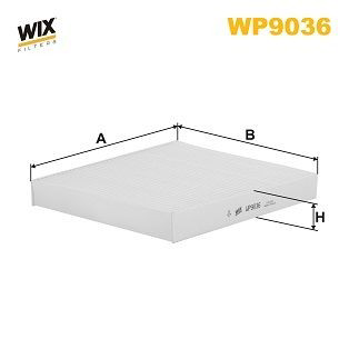 WP9036 WIX Filtro antipolen