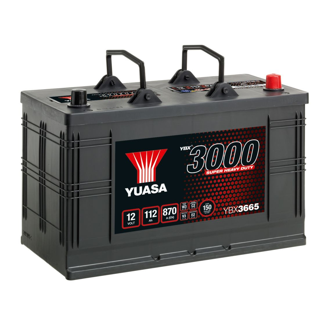 YBX3665 Yuasa Batería Start-Stop