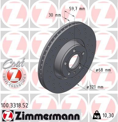 100331852 Zimmermann Discos