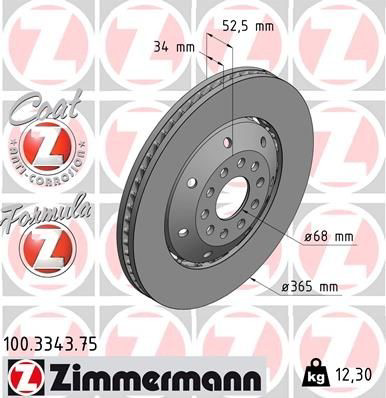 Comprar 18923 ABS Freno de disco delantero