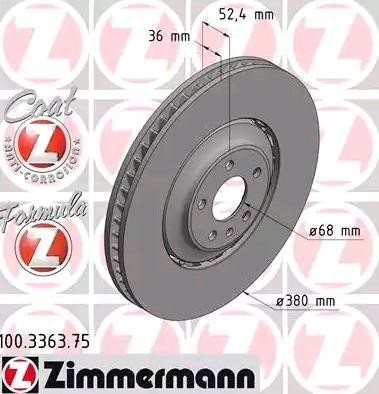 100336375 Zimmermann Discos