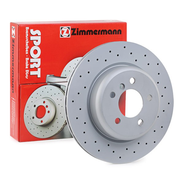 Disco de freno trasero 150348452 Zimmermann