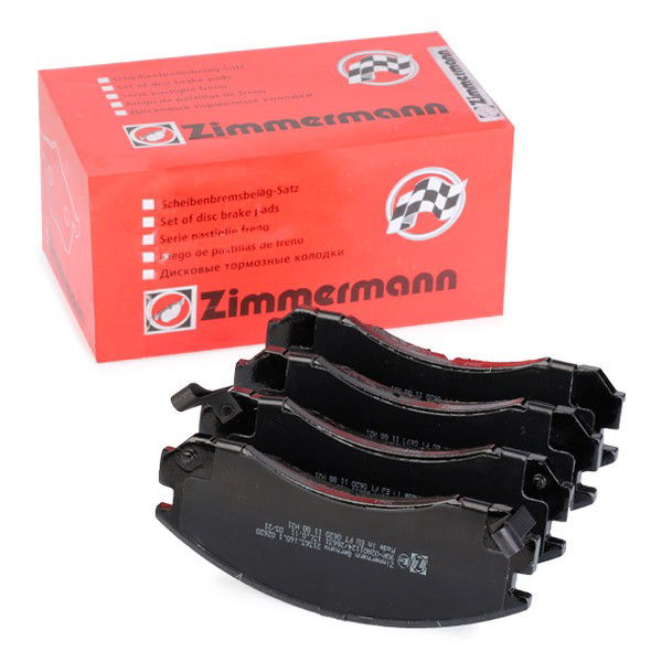 Pastillas de freno delanteras Zimmermann 213631601