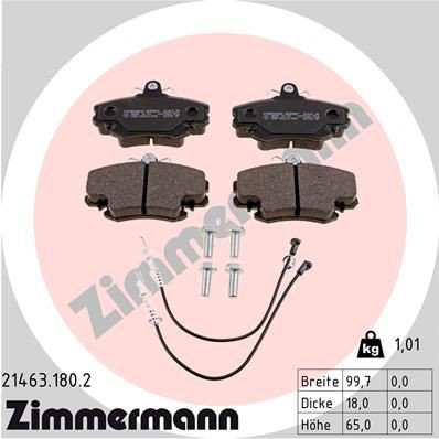 214631802 Zimmermann Pastillas delanteras